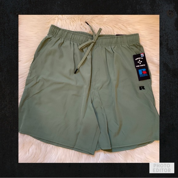 Russell Athletic Other - Russell Men’s Athletic Running Shorts - NWT - Size Large - Loden Green